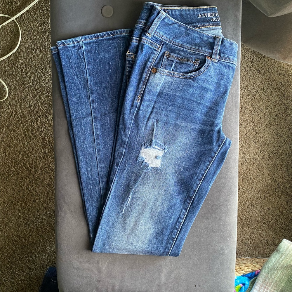 American Eagle Outfitters Women's Blue Jeans